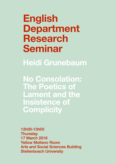 grunebaum stellenbosch poster 
