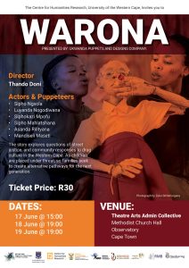 Warona Poster Cape Town