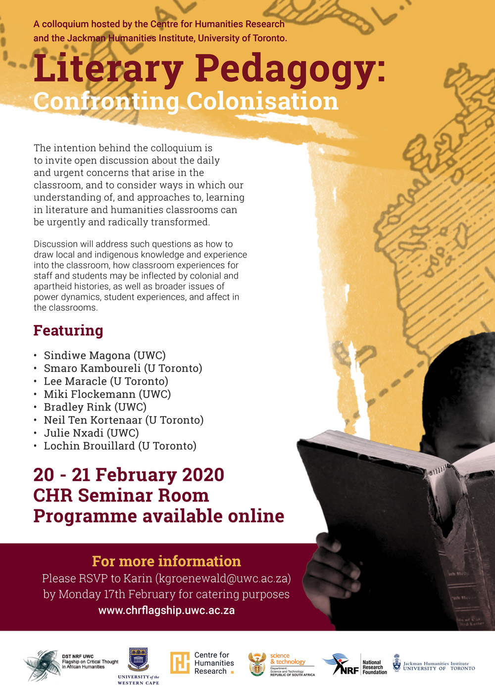 Literary Pedagogy: Confronting Colonisation - The Centre for Humanities ...