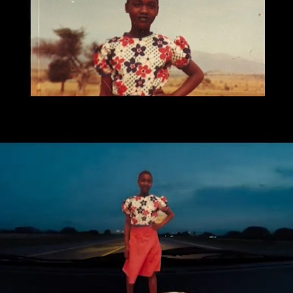 Two stills from Lindiwe Matshikiza’s One Take Grace