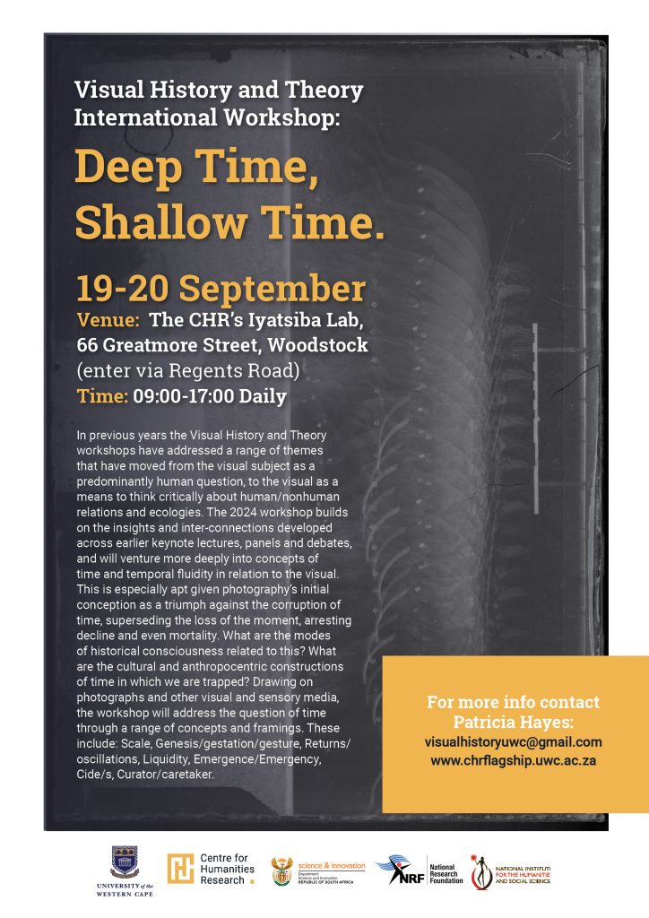 Visual History and Theory International Workshop: Deep Time, Shallow ...