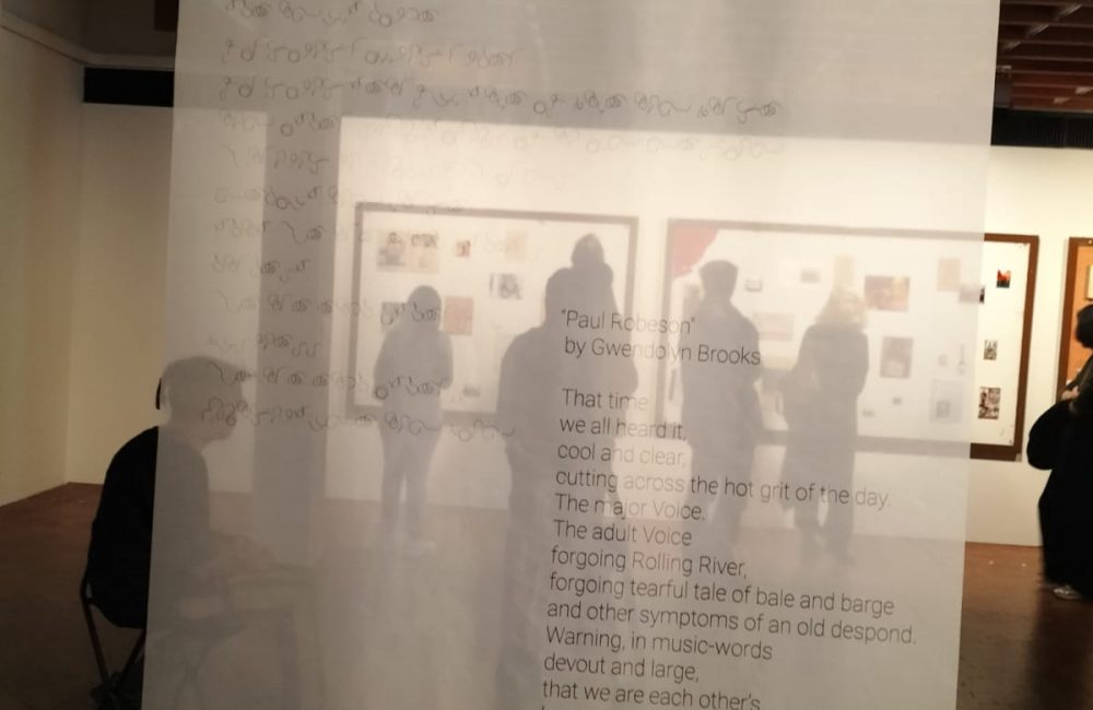 Artwork: Sonya Clark, We Are, 2023.