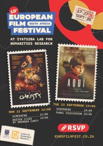 ENGAGEREFLECTCREATE Encounters Film Screenings, Master Class & Panel Discussion at the CHR.